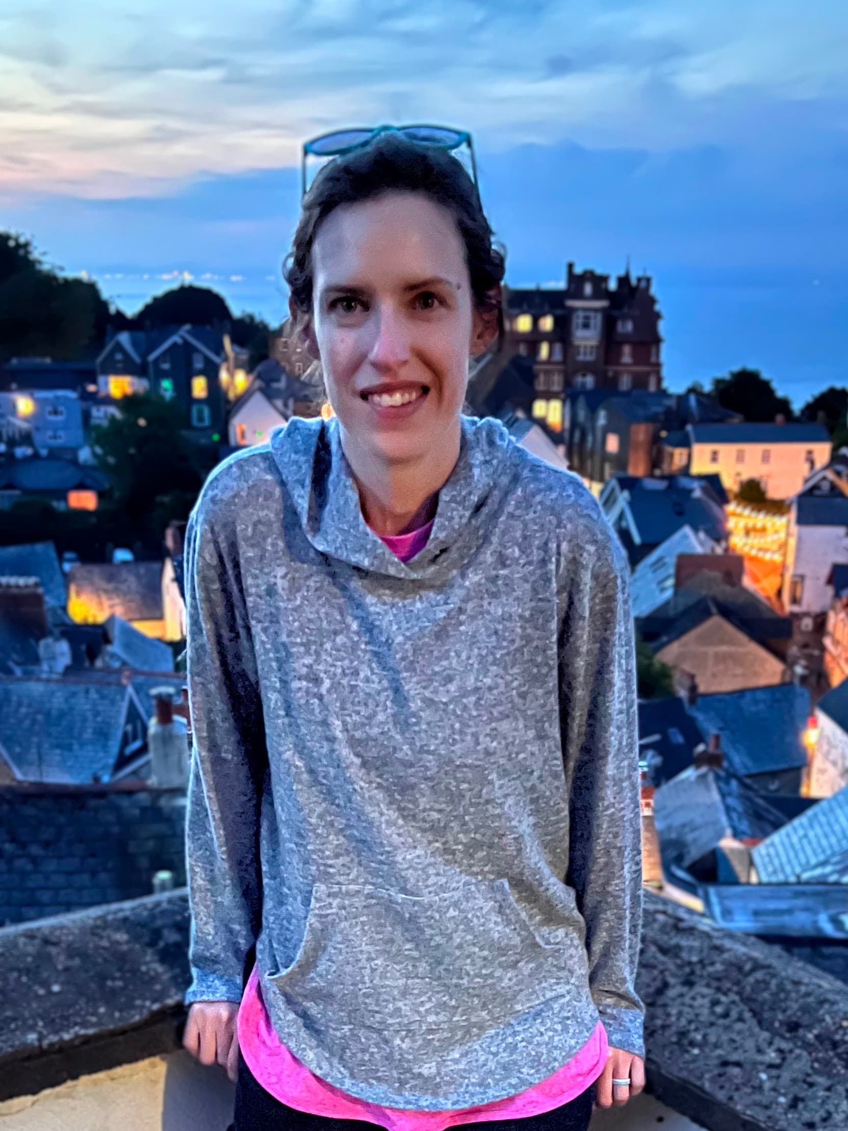 Rebecca Fiss in Lynmouth, England